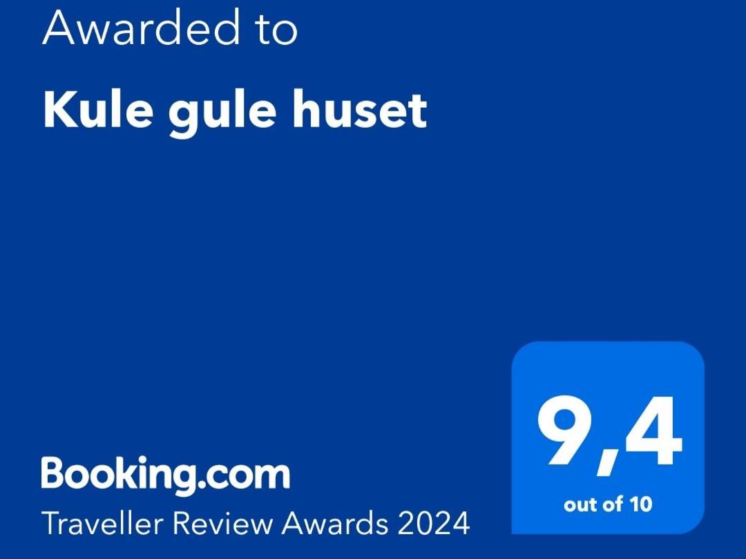 דירות סבולבאר Kule Gule Huset מראה חיצוני תמונה