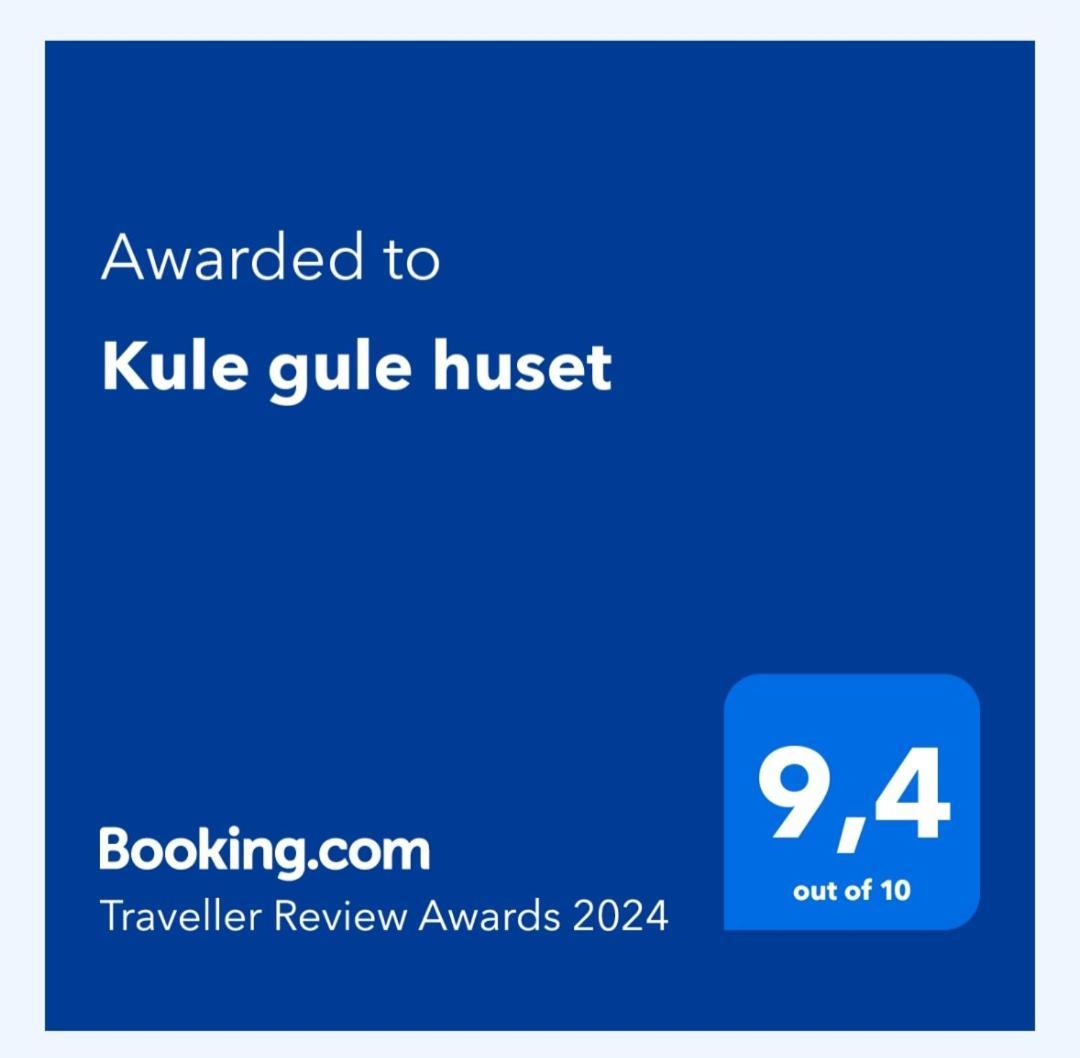 דירות סבולבאר Kule Gule Huset מראה חיצוני תמונה